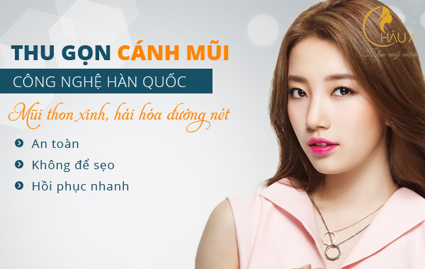 thu nhỏ cánh mũi có hiệu quả không