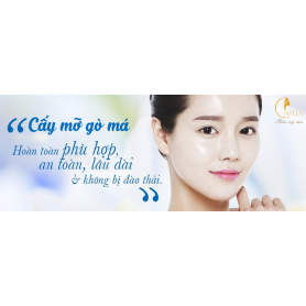 Chỉnh sửa gò má nhô cao với phương pháp Cấy mỡ gò má giúp trẻ hóa gương mặt